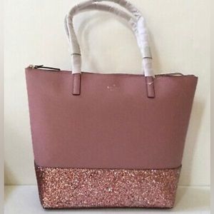 New with tags!!! Kate Spade Greta Court tote bag in dusty peony